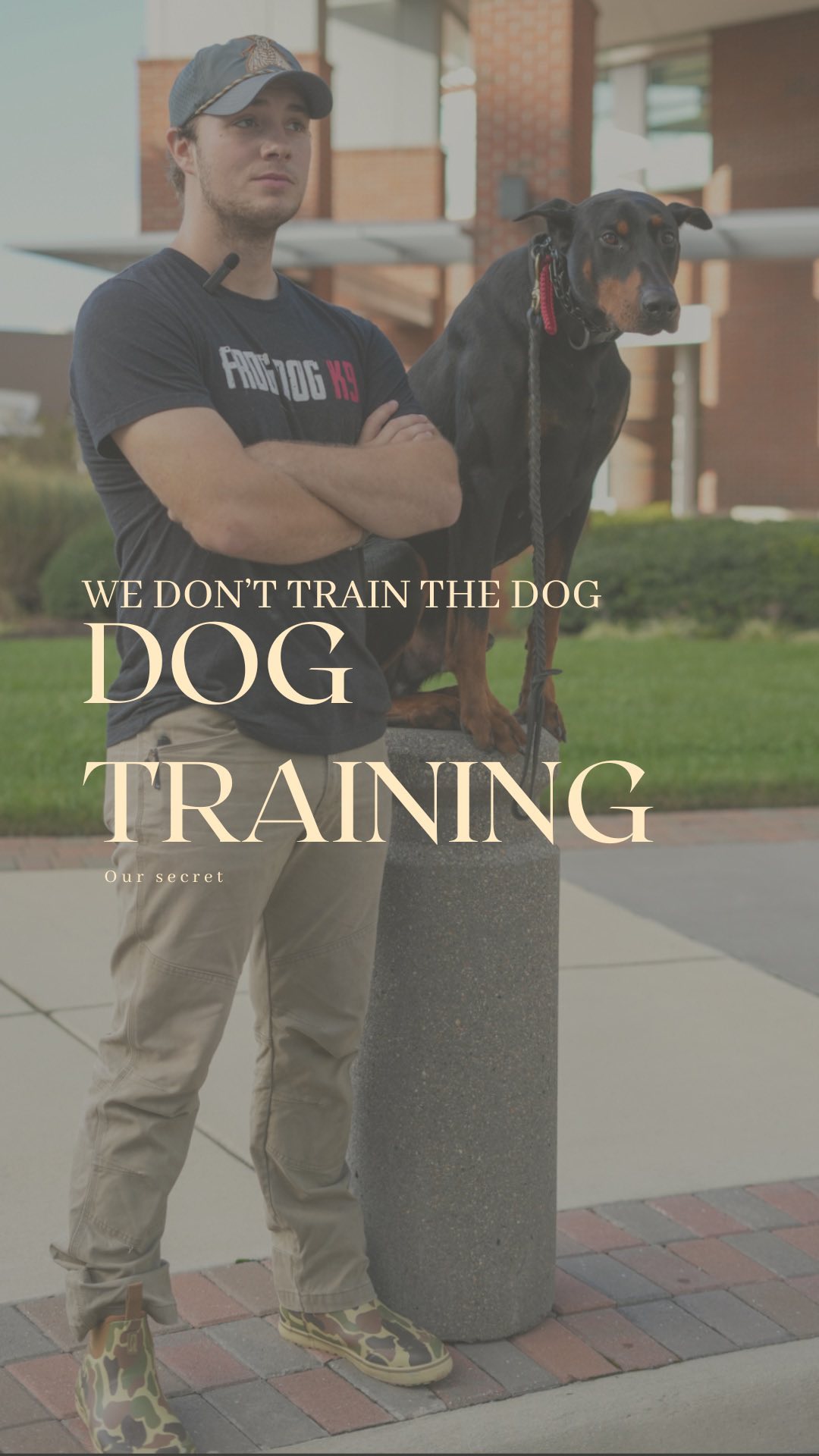 We don’t “train” dogs... We train YOU
There’s very little we need to do to train a dog behaviorally & performatively.
However, training the person how to correctly communicate with a dog is where we come in not only for day to day training but also when it comes to pairing a new vet with his or her perfect service animal match. 🐶
Photo & Video By: @kb_content_
#dobbielife #dobermanpincher #doberman #dogtrainer #dogtraining #supportthetroops #k9 #veternanowned # veteran #serviceanimal #suicideawareness #nonprofit #charity #servicedog #usa #patriot #757 #Chesapeake #virginiabusiness #virginiaevents #suicideprevention #therapydog