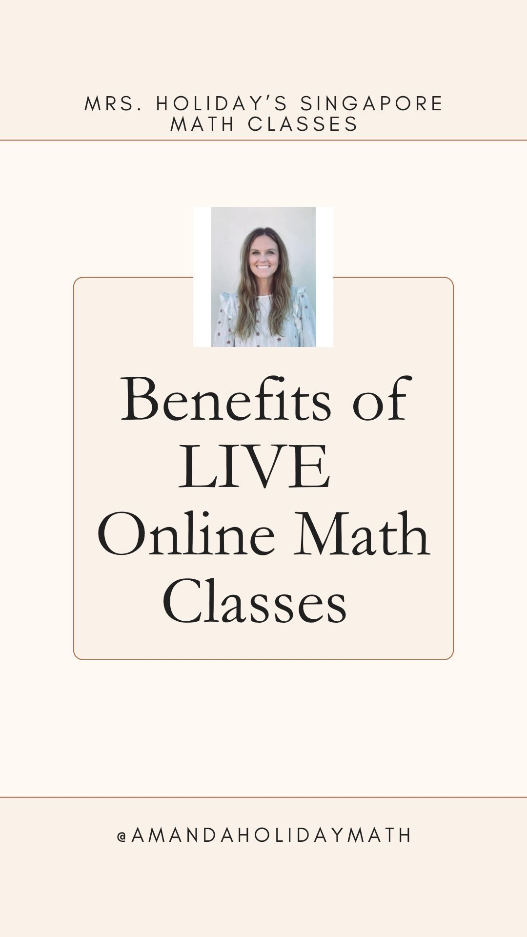 🔎Are you looking for an online math class for your child? There are A LOT of recorded math programs out there you can subscribe to! However, one major benefit of a LIVE-online math class is hearing how different students have different ways to solve the same problem! Check out this clip from today’s Dimensions Math Level 3B class. Having a math class with a live-instructor is a great way for students to work out their thinking alongside other students and their teacher, rather than passively listening to a teacher show how to solve a problem for them! If you are interested in a live-online math class for your K-7th grade kiddos, check out my website (link in bio). I’d love the opportunity to teach your child next fall! You can enroll now for free—and tuition is just due by September!