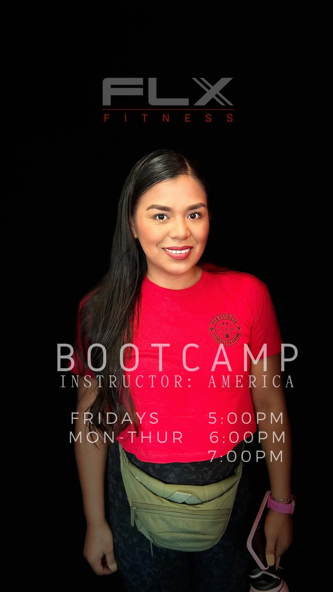 BOOTCAMP with America Mon- Thur 6:00pm & 7:00pm and Fridays at 5:00pm 💪🏼