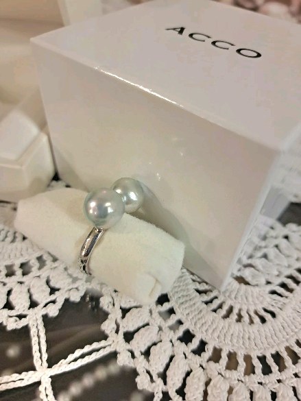 ACCO presents lover ring.
Today's most popular is this one💝
#acco #pearljewelry #horayainternational