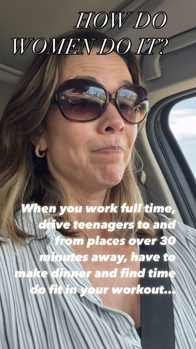 How do we find the time?
I don’t know but when we want something… we do it.
❤️,
Anna
#menopause #womenshealth #midlife