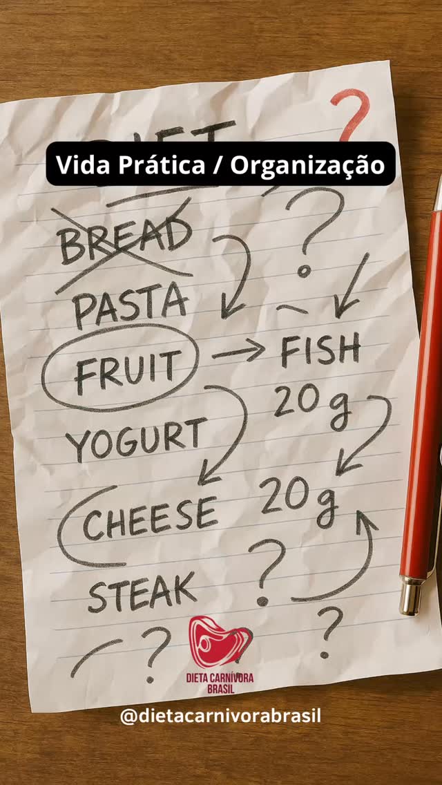 Simples funciona. A carnívora é direta, nutritiva e prática. ✅
📲 Para mais dicas, siga @dietacarnivorabrasil e consulte a nutricionista Tania Alves do @nutridados para um acompanhamento personalizado! 👩⚕️🥩
#EstiloDeVida #DietaCarnívora #MenosÉMais #SustentabilidadeAlimentar