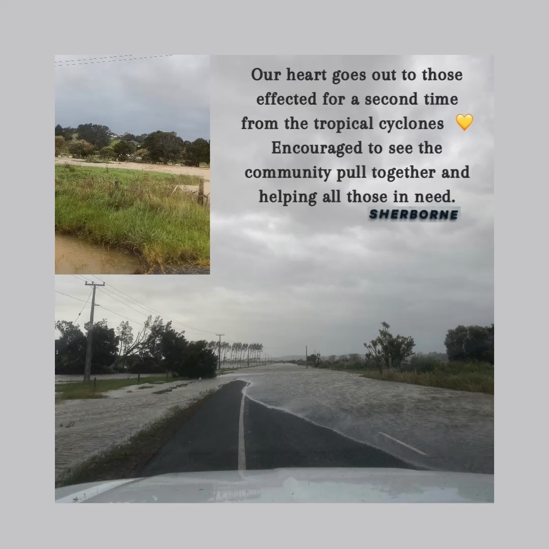 It's overwhelming to know that most of the country has been hit hard by Cyclone Gabrielle. The winds continue to howl and a lot of land has been covered in water or landslide🙏
We express huge support for the community coming together to help those in need and are very thankful for the emergency services that are working hard to get people & animals sheltered, get power back, clear blocked roads, and countless efforts to keep us safe!
#safety #supporteachother #helpinghands #community #cyclonegabrielle #emergencysupport #care #familyandfriends #strength