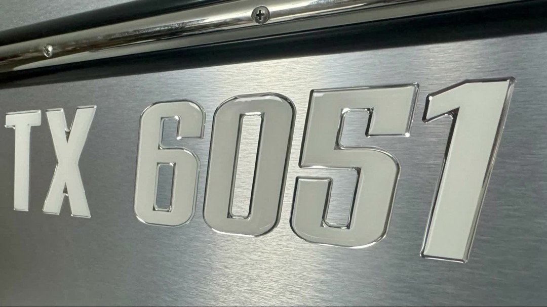 🚤 UPGRADE YOUR VESSEL WITH SLEEK SERIES DOMED MARINE-GRADE REGISTRATION NUMBERS 🌊✨
🔹 Premium Design – Crisp white center with a high-gloss chrome outline for a sleek, high-end finish.
🔹 Durable & Marine-Grade – UV-resistant, weatherproof, and built to withstand sun, saltwater, and harsh marine conditions.
🔹 Easy Application – Peel-and-stick with strong adhesion for a secure, long-lasting fit.
🔹 Complete Set – Comes with two full sets of 3D domed decals, perfect for both sides of your boat or jet ski.
🔹 Maximum Visibility & Compliance – Designed for clear readability to meet boating regulations.
🚀 Upgrade your registration numbers today for a premium, long-lasting marine look!
🔗 Order now at www.regboat.com
#BoatLife #MarineUpgrade #BoatRegistrationNumbers #CustomBoatDecals #RaisedGraphics #BoatRegistration #BoatAccessories #JetSkiLife #BoatOwners #BoatingSeason #BoatSetup #BoatCustomizations #RegBoat