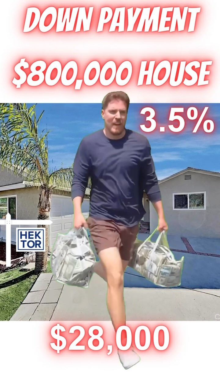 As a Realtor, the most frequent question🙋♂️ I receive is about the down payment 🤑 needed to buy a house. Now, we have the answer! 😄
