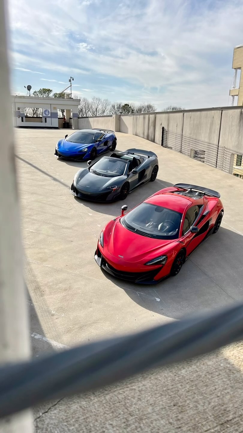 Generations of McLaren LTâs
Vega Blue 600LT Coupe @brco28
Chicane Grey 675LT Spider @c3autogroup
Vermillion Red 600LT Coupe @djbizatl
#mclaren #600lt #675LT #mso