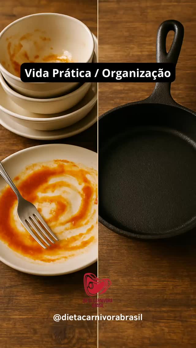 Um bife na frigideira e pronto! Menos louça, mais paz. 🧼🥩
📲 Para mais dicas, siga @dietacarnivorabrasil e consulte a nutricionista Tania Alves do @nutridados para um acompanhamento personalizado! 👩⚕️🥩
#DietaCarnívora #CozinhaSimples #RotinaCarnívora #VidaMinimalista