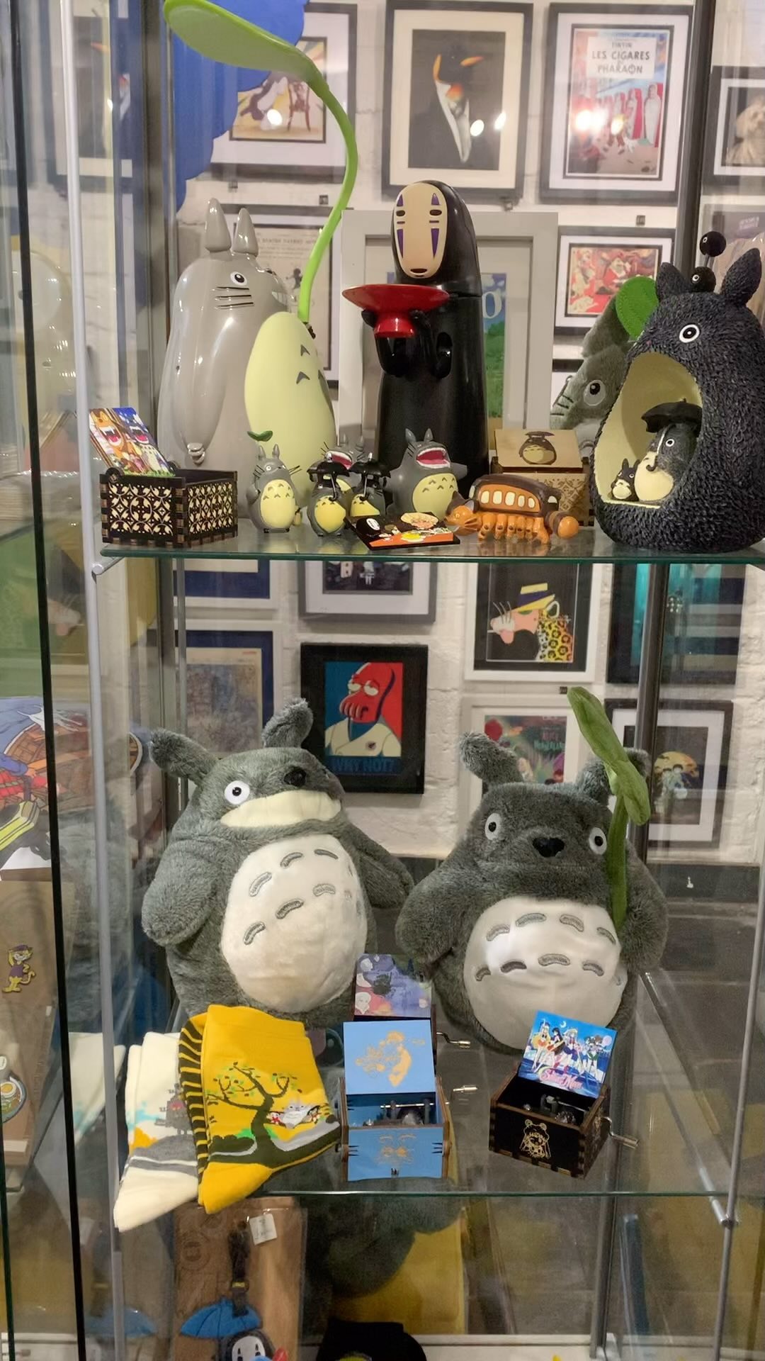 Is there a Totoro in the house?😁#totoro #ghibliart #honiton #animationartwork #devongalleries