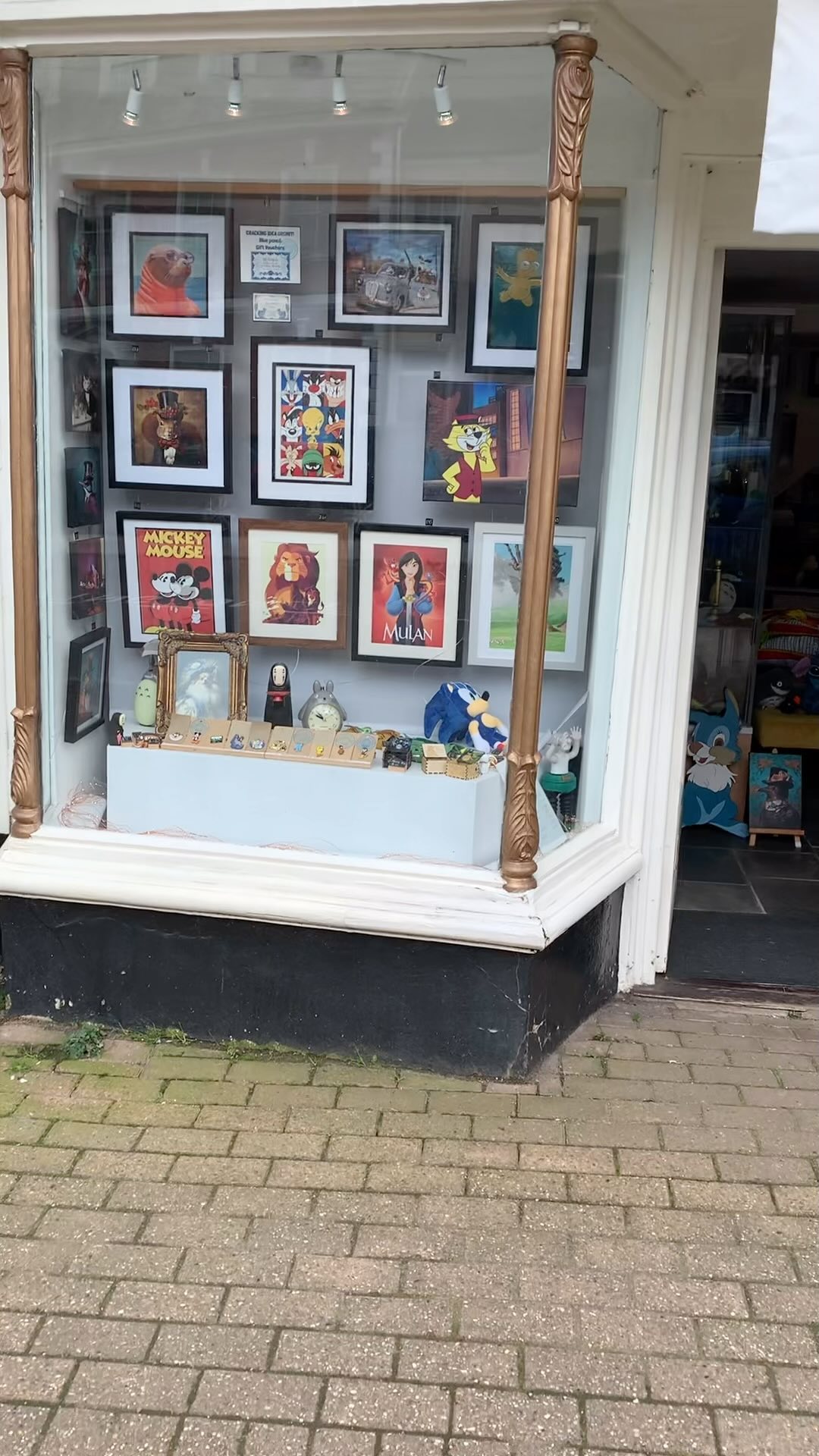 We are ready to open on Easter Monday…come on in!😃🐇 #totoro #easterart #animation #ghibliart #cartoonart #easteractivity #honiton #devongallery #thesimpsonsart