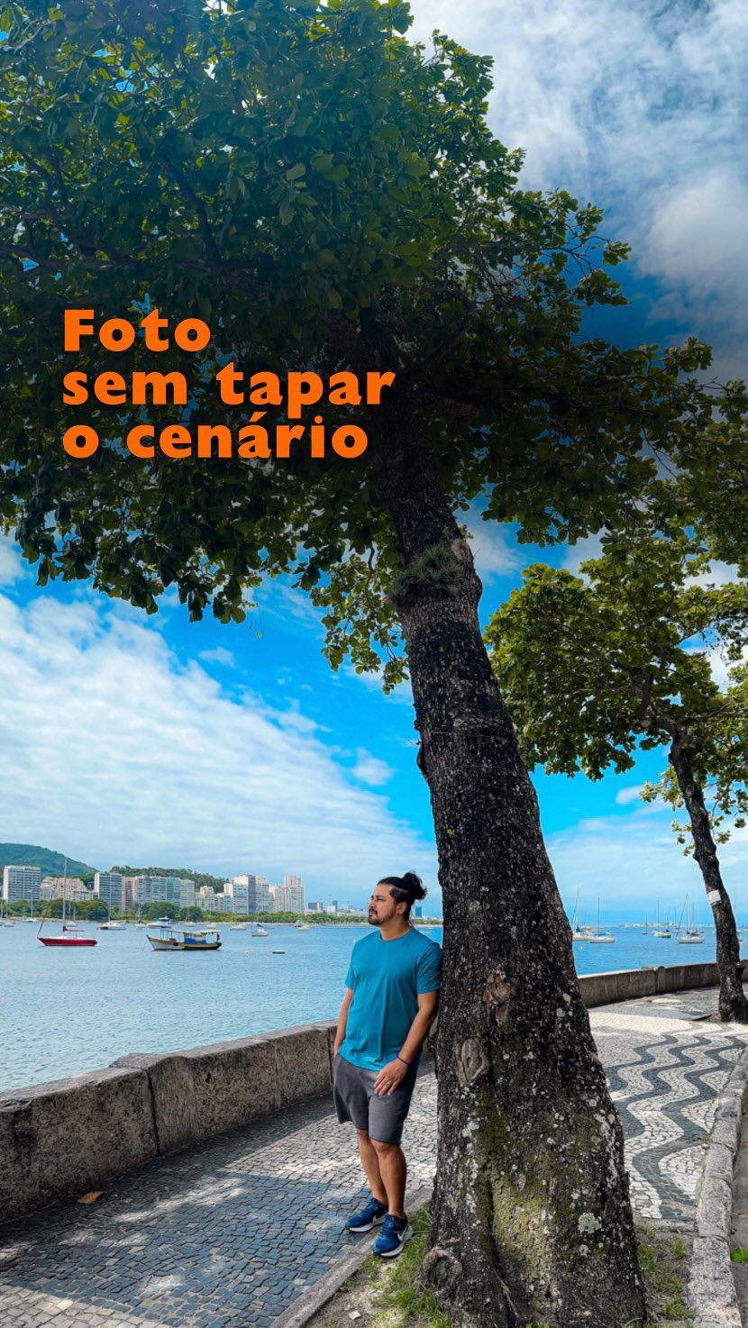 Chega de não mostrar o cenário!
Tire sua foto assim é veja a diferença no resultado!
Me conta aqui nos comentários qual a sua maior dúvida?