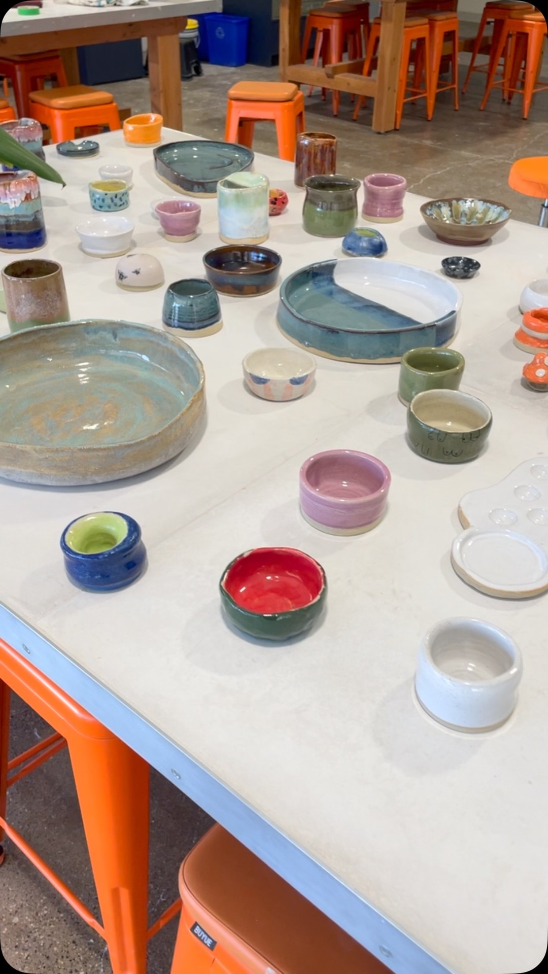 Happy Easter Everyone 🐣 Kiln Unload 🔥. I see so many great pieces. Do you see a favourite? #yycfriends #calgarypottery #pottery #calgary #calgaryceramics #braggcreek #ceramics #ihavethisthingwithceramics #yyc #potteryyyc #yycpotterystudio #getmoving