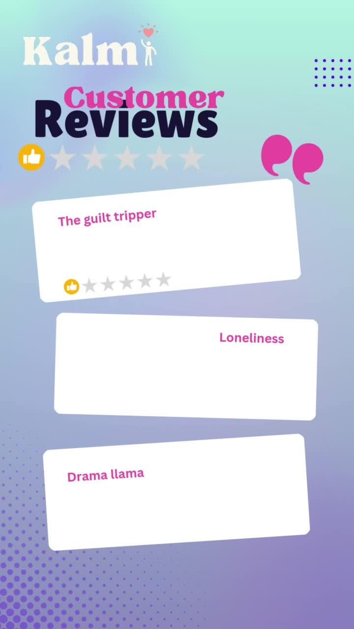 Kalmi: It's not for everyone. If you're thriving in emotional avoidance, overthinking spirals, or epic procrastination… stay strong. 🫡 For everyone else, we’ll be over here, journaling our way to self-awareness. ✨ Get Kalmi at kalmi.com.au
#KalmiAI #NotForEveryone #ButMaybeForYou #CustomerReviews #AIEmotionalSupport #AITherapy