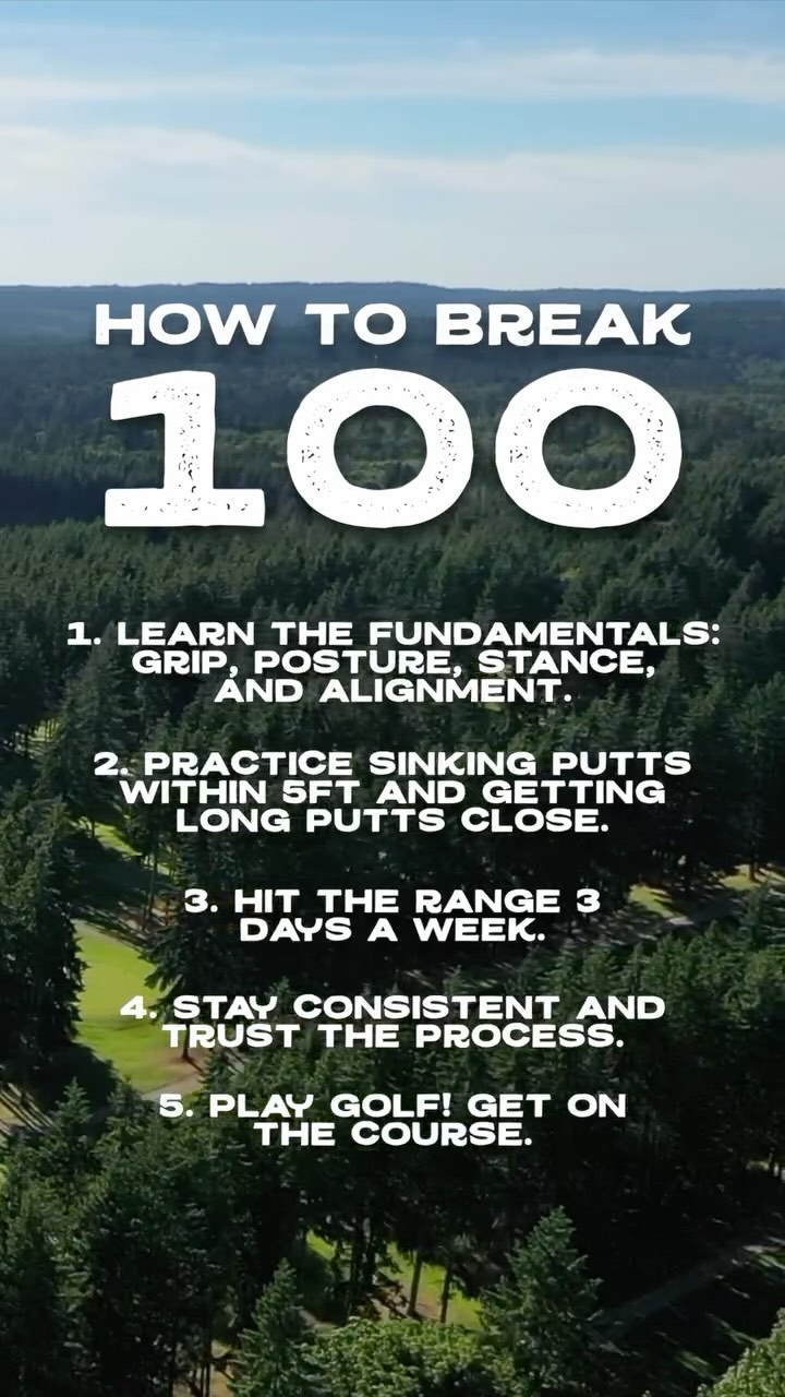 Are you going to break 100 in 2025?
#golf #golflesson #goals