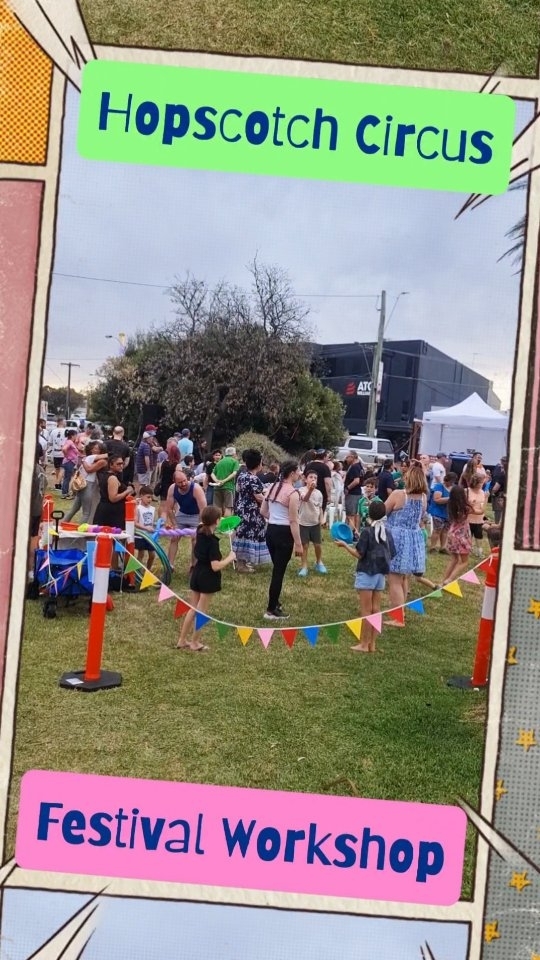๐ช We have so much fun bringing the magic of circus to festivals and events. ๐ฅณ
Whether you're 5 or 95, we've got options so that everyone can have a go ๐คนโโ๏ธ
๐ Need some circus fun at your event? Send us a DM or visit www.hopscotchcircus.com.au
๐ Also, links in bio ;)
.
.
.
.
.
#hopscotchcircus #circusworkshops #melbourneevents