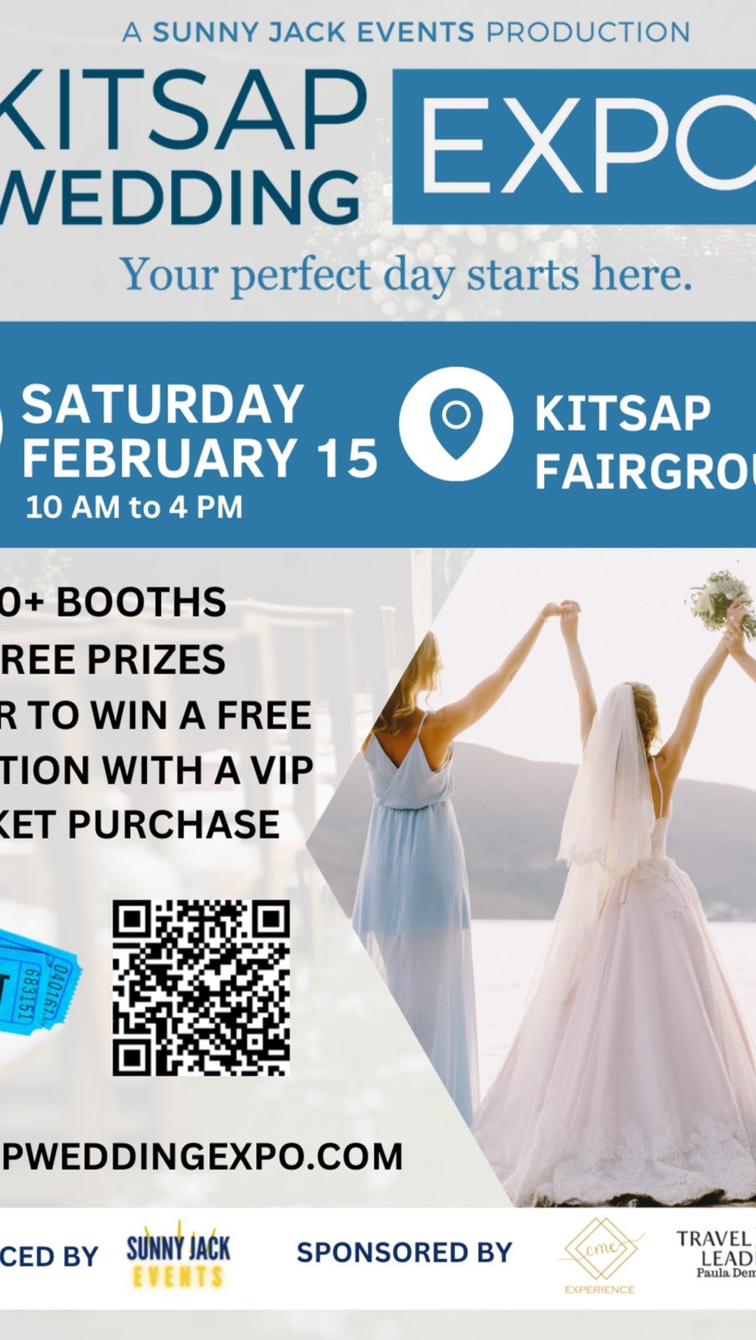 Are you engaged? Come this Valentine’s Day weekend, to the @kitsapweddingexpo meet over 70 vendors, let us help you make your Pinterest dreams come to life!