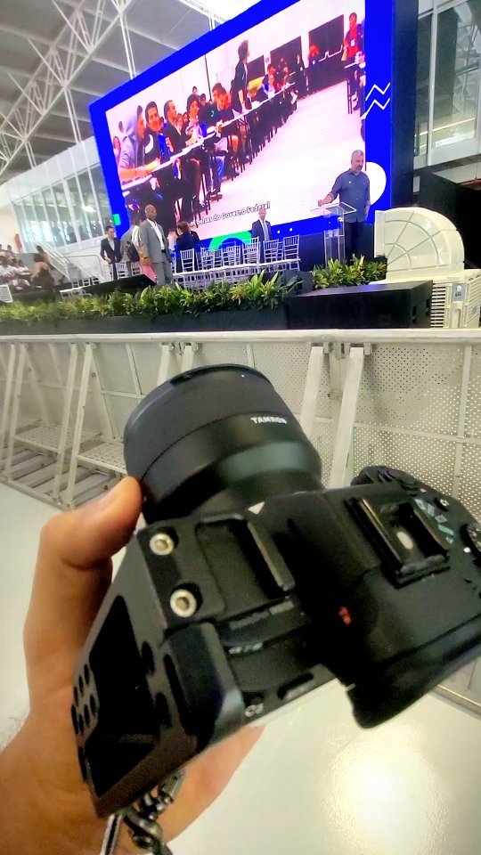 Cobertura de hoje foi para mais uma inauguração do governo! 📈🎦✅️
@eduardopaes @lulaoficial @kacianorenato @ricardostuckert