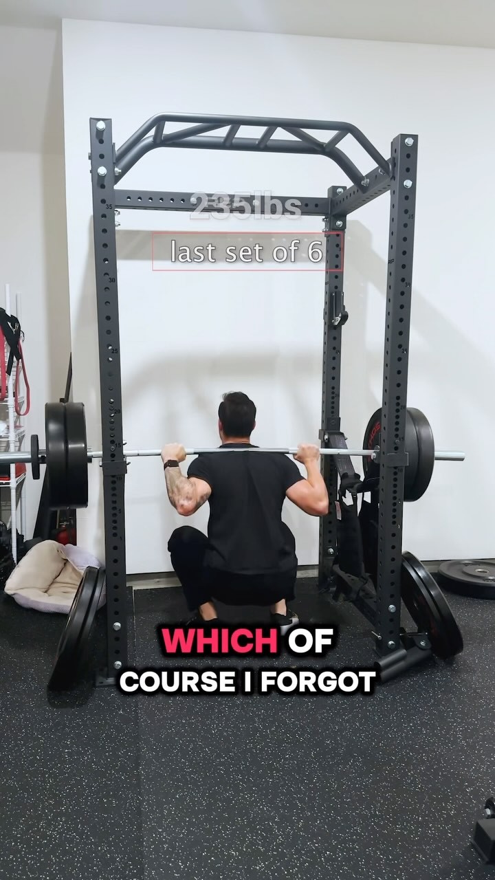 #Squats took a big hit but that means the comeback will be even greater! We’ll see you on deadlift day.
#personaltrainer #fithappyconfident #fitnesstipsforbeginners #Roseville