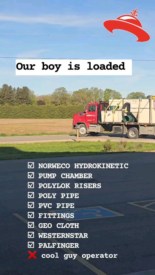 ☑️ Fully loaded
#allthefixins #wastewater