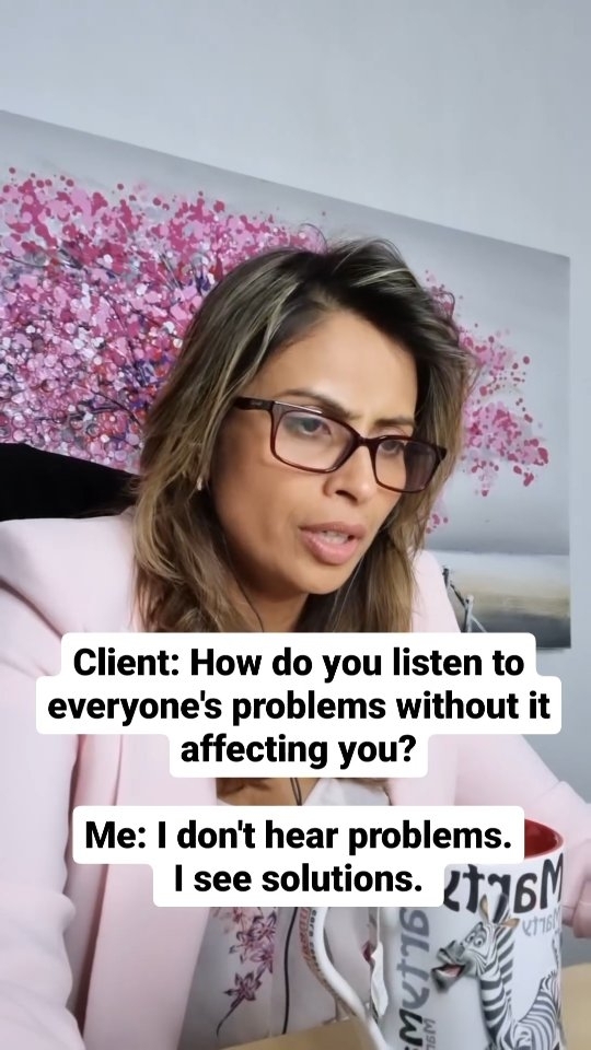 If we see problems we are affected with despair.
If we see solutions we are fueled with hope.