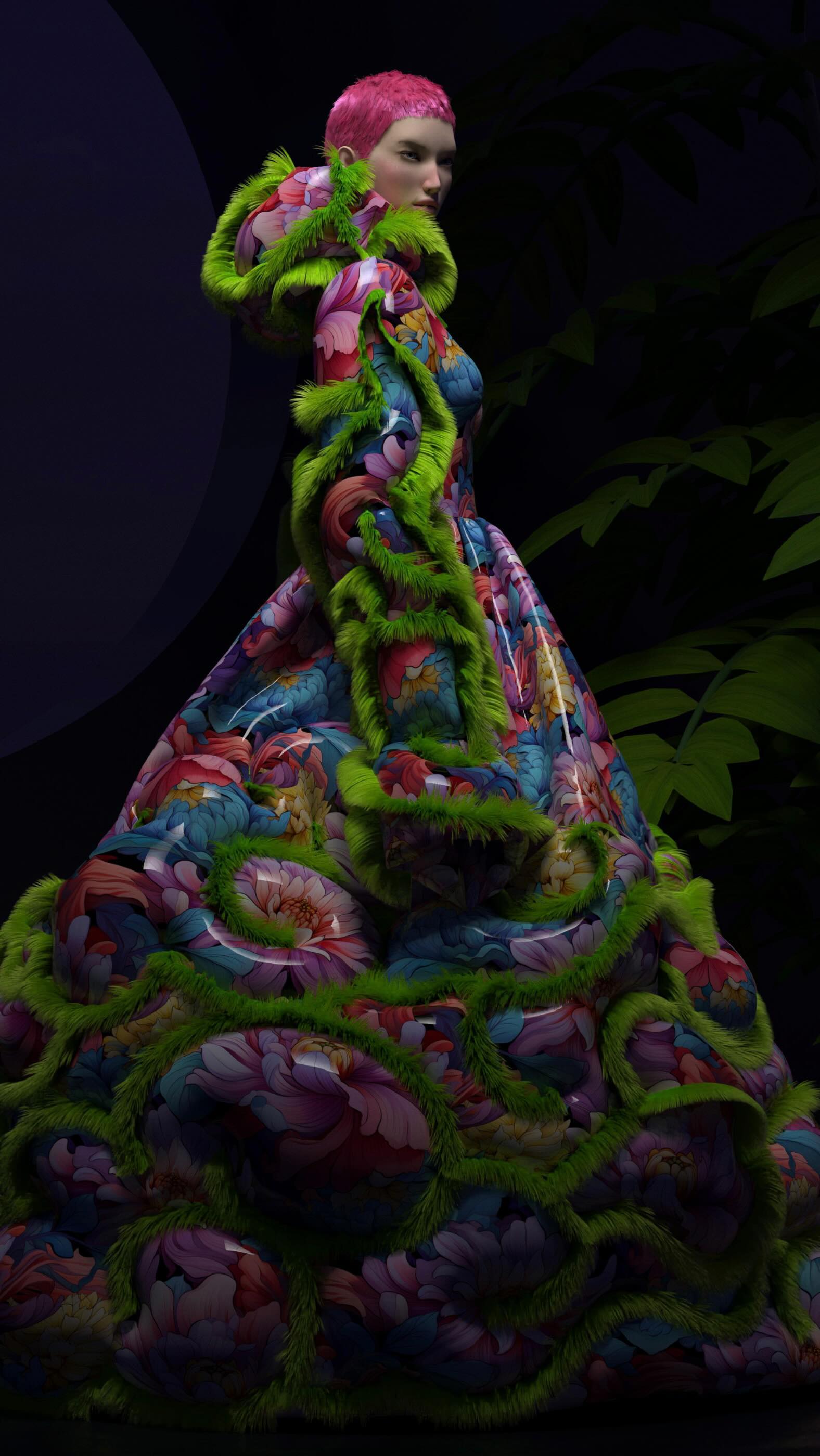 E̶D̶E̶N̶, garden-inspired dress coat 🌸
Design, render & animation w @stylist3d_official 🚀