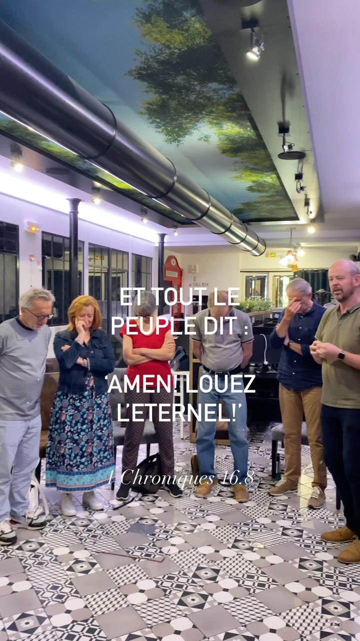 Rien de mieux que de louer, prier, échanger et lire la parole ensemble 🙌🏻❤️ Louons-le !
************************
L’Assemblée Chrétienne de Bordeaux est un groupe de chrétiens qui croit fermement en la souveraineté de Dieu, l’autorité de sa parole, et l’importance de vivre une foi quotidienne, dynamique et transformative. Ça t’intéresse ? RDV à l’un de nos événements ou bien en MP !
#eglise #eglisebordeaux #chretiens #chretiensfrancais #chretiensbordeaux #bible #parolededieu