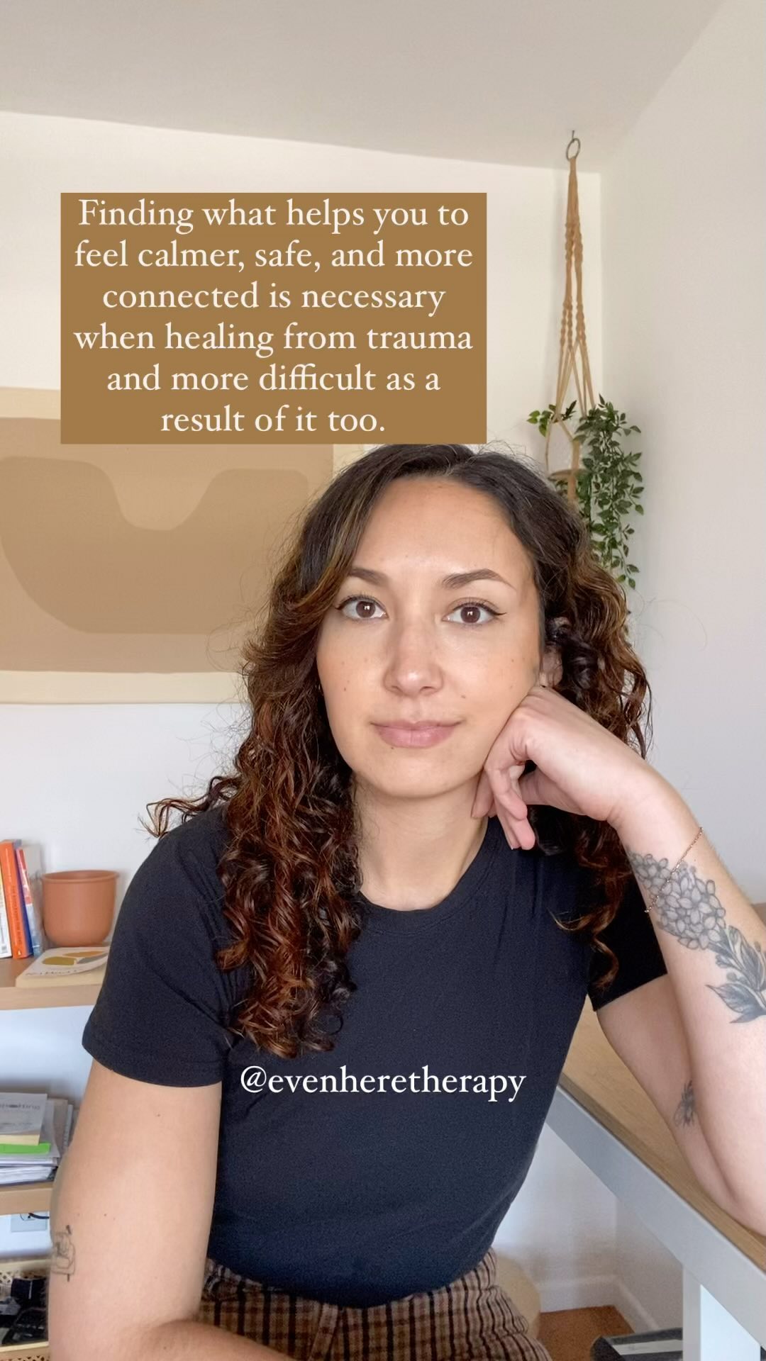 Healing from trauma isn’t just about dealing with triggers, it’s also about finding ways to cultivate the opposite. For some people, this is the hardest part as safety may be something new.
#trauma #traumahealing #californiatherapist #brainspotting #cptsd #ptsi #traumatherapist