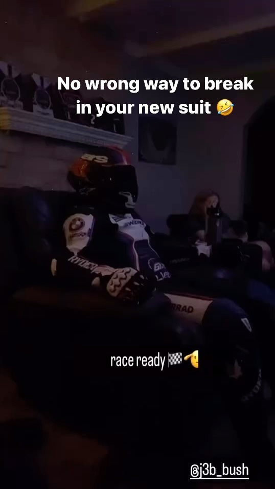 Sean Williams breaking in his new Ryder Gear!