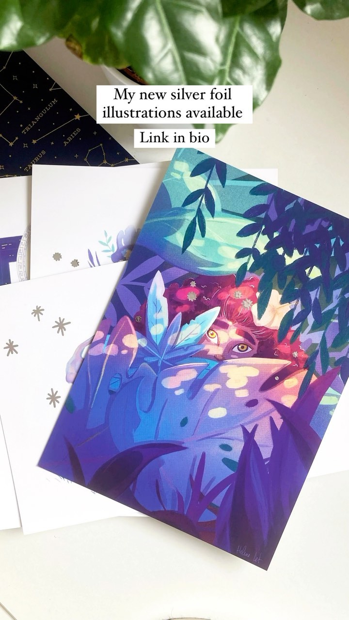 Hello there ! Here are the new collection of silver foil illustrations 😊✨
All of them are available on my shop, link is in my bio :)
Medusa, Harmony, Allosaurus and Jungle ! I hope you like them
_____________________________________
Printed by @moo , art with @procreate and @moleskine
_____________________________________
#etsyshop #etsyillustrators #etsyfrance #artshop #thewomenwhodraw #visiblewomen #illustratrice #illustratricefrancaise #procreateart #procreateillustration #procreateartwork #illustrationofinstagram #silverfoil #instaillustration #illustrators #illustrationprint #artprints #reeltember #reeltember2023 #medusa #allosaurus #jungle