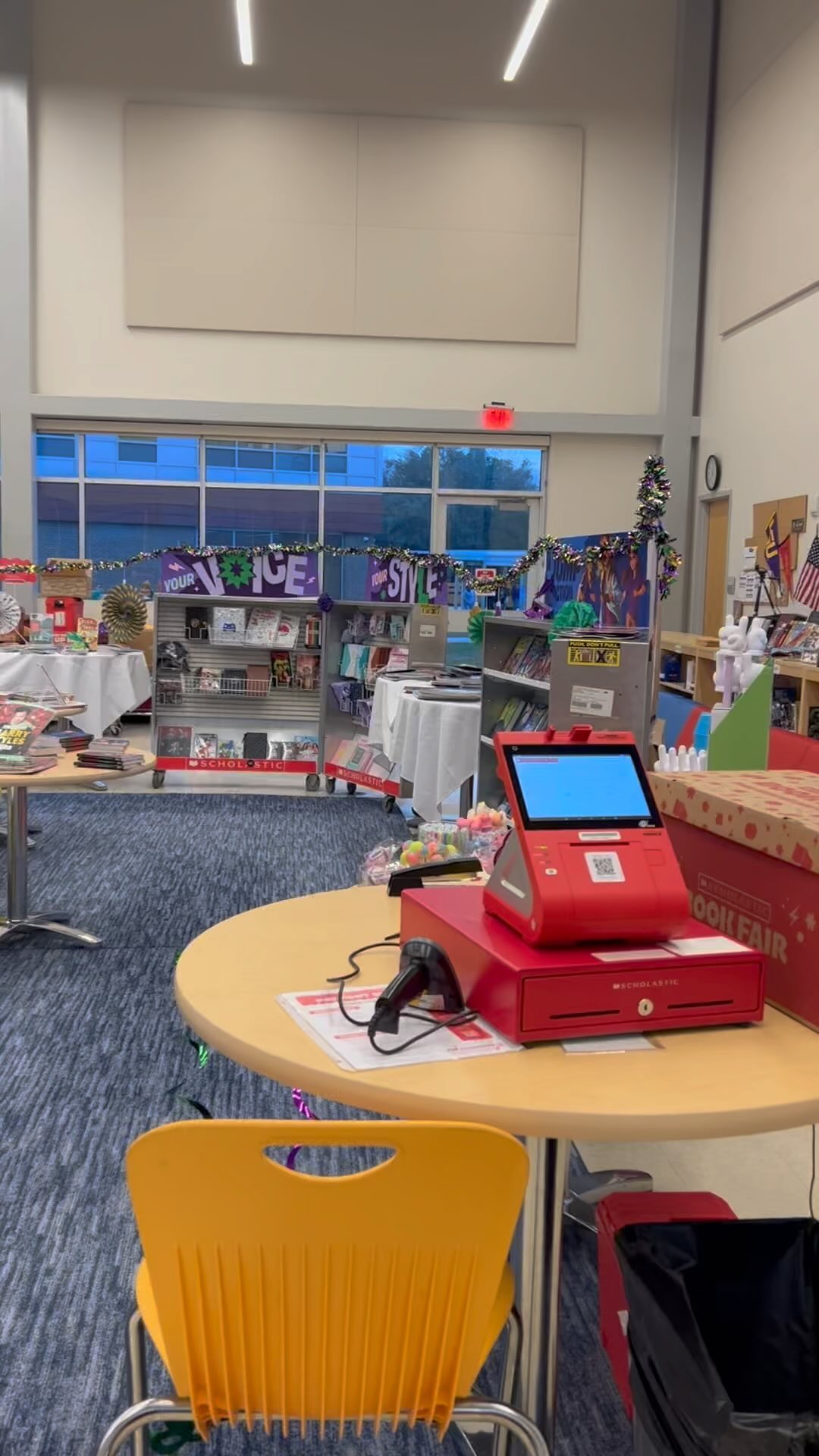 One more day to shop at our Mardi Gras book fair!