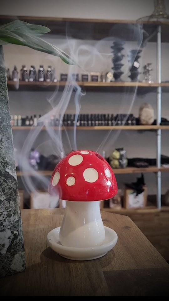 Lose yourself in smoke & song.
If you're having a hard time today, watch this on repeat.
Sound on, or off, your choice.
•
Ceramic Mushroom Incense Burners available in-store & online now 🍄