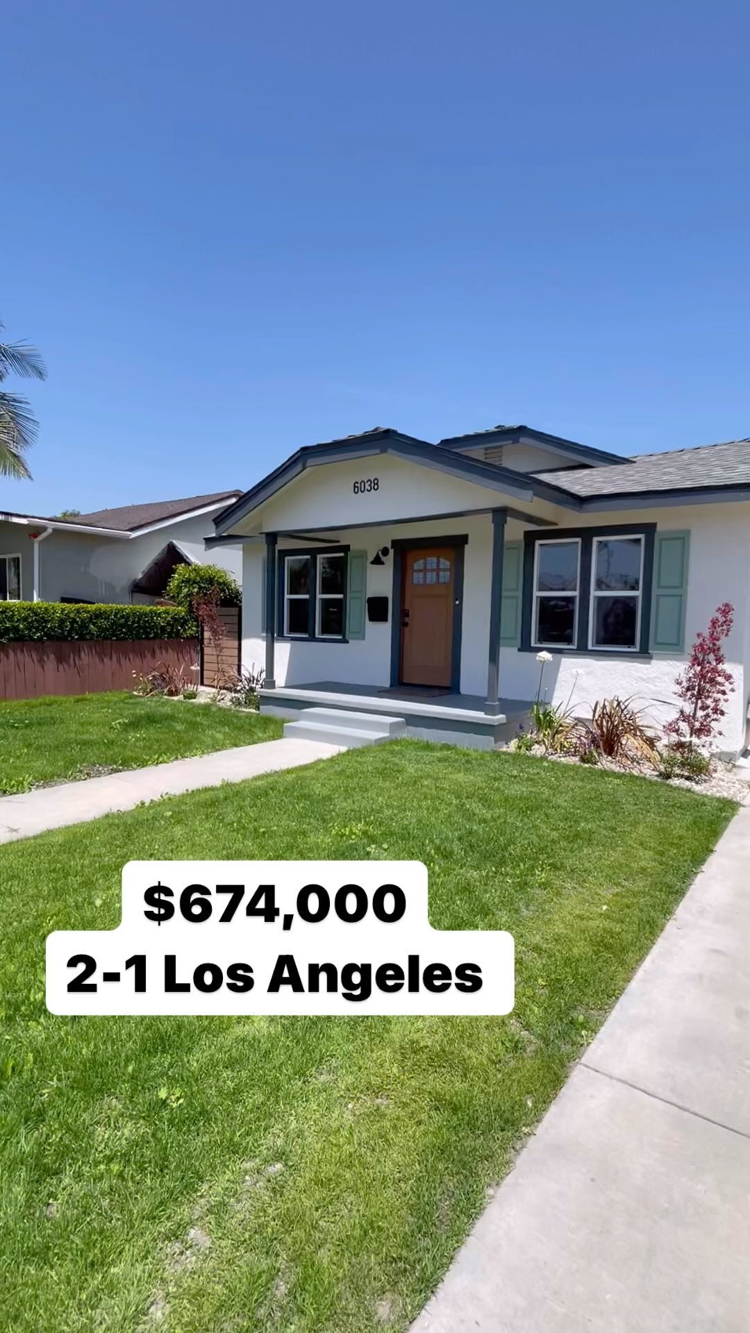 Charming upgraded 2 bedroom, 1 bathroom home ready to move in!
Book your private tour of any house for sale in Los Angeles
Realtor Hektor 😎
📲818-564-5835
😃@realtorhektor
⚖️DRE LIC 01881677