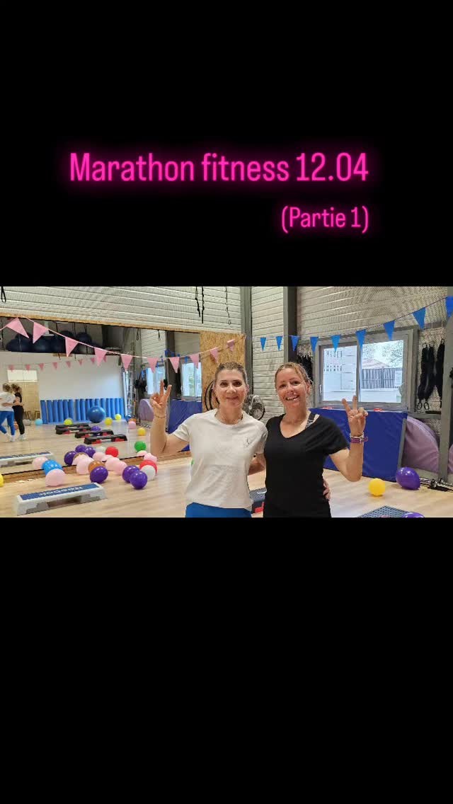 Retour sur une journée mémorable !
Grâce à vous, nous avons enchaîné 8h de cours dans une ambiance folle
Comme promis, on s'est surpassé, on a rien et bien transpiré 😅
Merci à tous pour votre présence et votre belle énergie 🫶
#sport #fitness #marathontraining #courscollectifs #step #hiitworkout #challengefitness