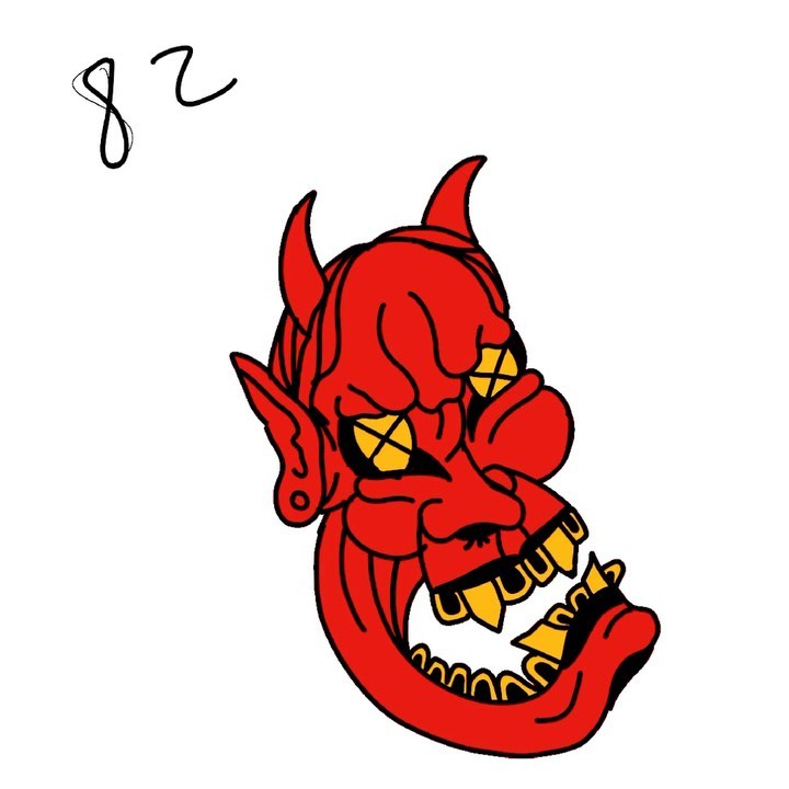 Quictarizándoosle the n'aturalizat.  My iPad is having a stroke. Quick warmup doodle #wonkyhannyas