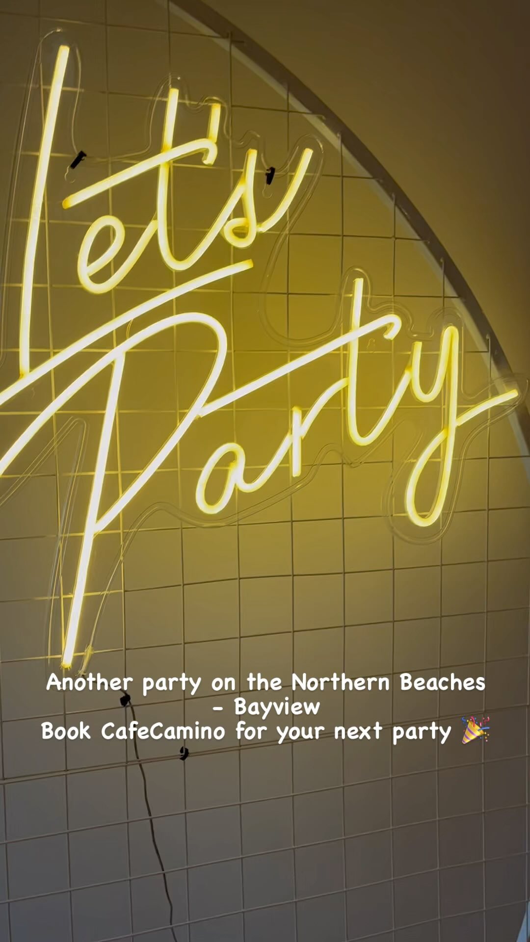 A party’s not a party without CafeCamino!!