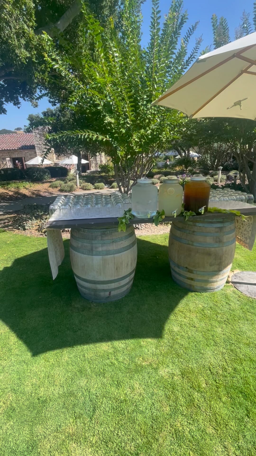 We had a sun filled day helping our friends @paradisecatering bring the magic 💫 to a beautiful wedding in Carmel Valley. @holmanranch is truly an exquisite backdrop 🥂
.
.
.
#carmelvalleywedding #eventsplanners #weddingseason #cateringlife #cateringevent #viewsfordays