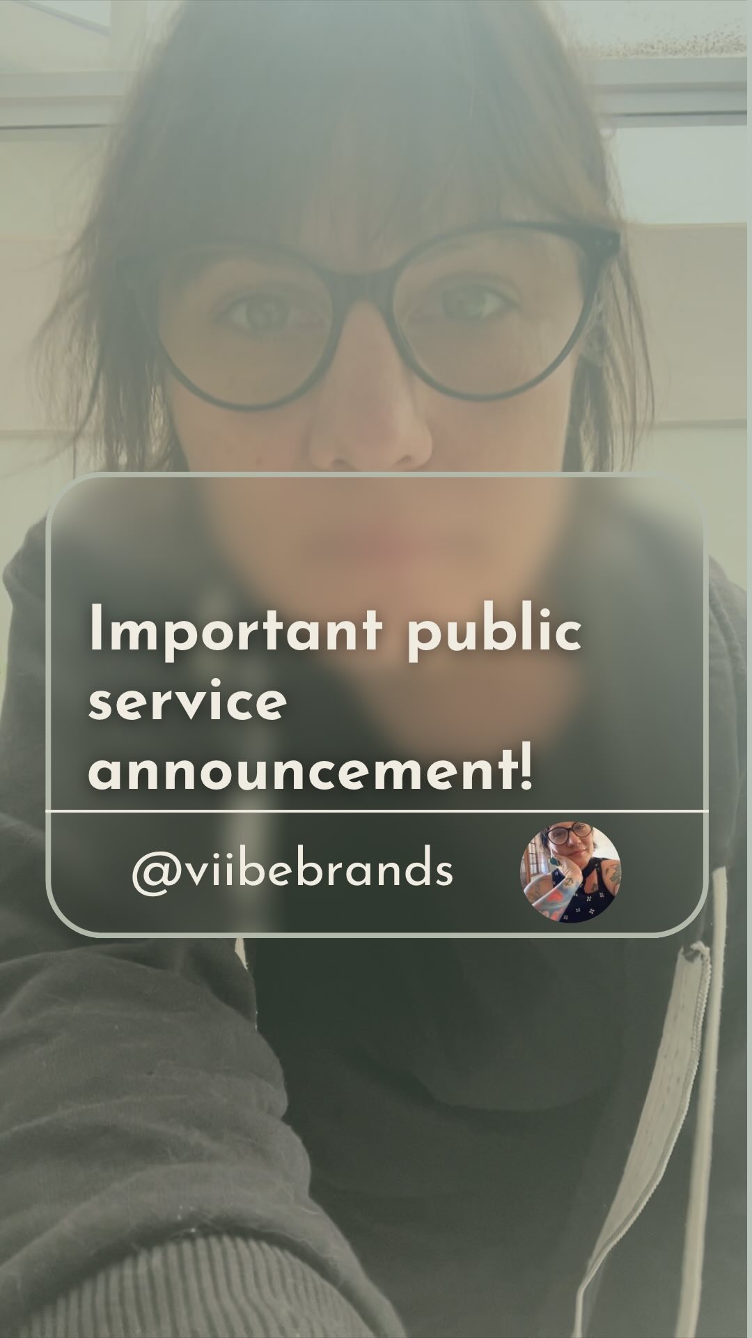 I beg of you 😅
Wipe your lense!
#ViibeBrands #SmallBizBestie #DigitalMarketingMagic #smallbusinessowner #marketingdigital #brandidentity #marketingtips #digitalmarketing #digitalmarketingtips #socialmediamanagementtips #smallbusinesstips #instagramtipsandtricks
