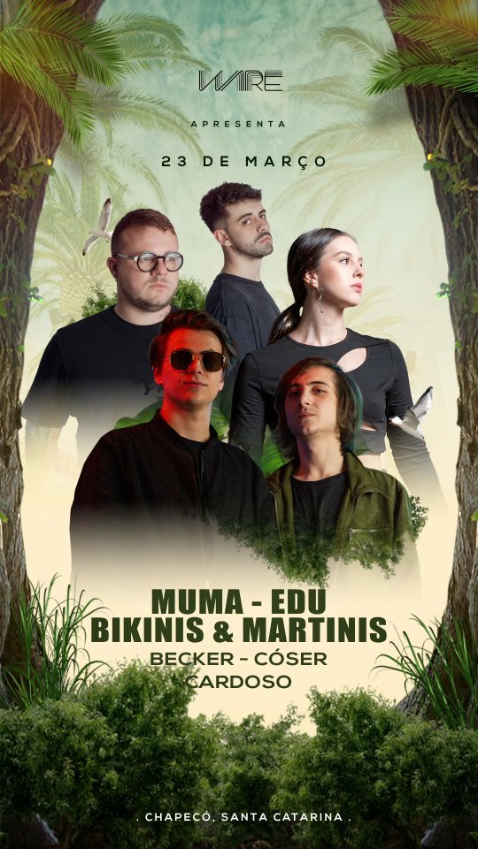 Crianção da arte + Animação para label @ware_label_ do meu amigos @becker_music
#flyer #evento #musica #festa #techno #progressivehouse #sunset #animação #arteanimada #design