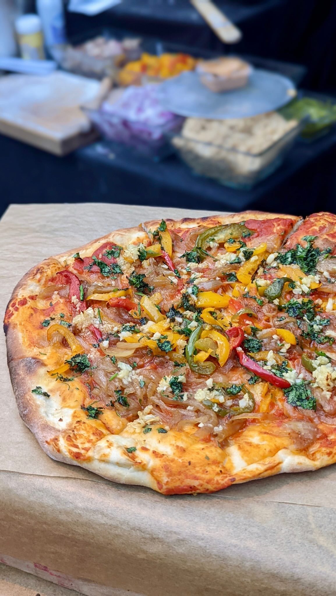 Whatโs your favorite pizza topping? Itโs veggie for us ๐๐ผโโ๏ธ๐๐ฝโโ๏ธ