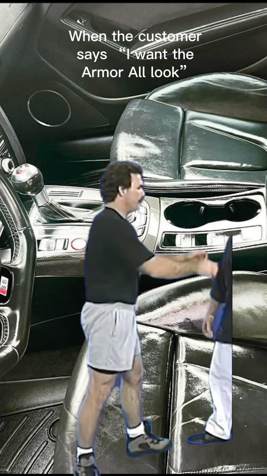 🛑STOP🛑
-
There are other ways to condition/protect your interior!
-
Not only does this look sloppy, it’s greasy, messy, slippery and it’s doing more damage than good!
-
NEVER apply to the steering wheel and pedals to this extent! This becomes a safety issue!
-
Over saturating your leather will take a long time to dry and become moldy if not properly dried!
-
Roll down those windows or add a furry friend and all that dust, debris, hair is going to cling to all these surfaces!
-
We believe in matte or satin finishes after properly cleaning for an original look while still getting the protection you are seeking!
-
#autodetail #denvilledetail #detailersofinstagram #interiorprotection #matte #satin #oilslick