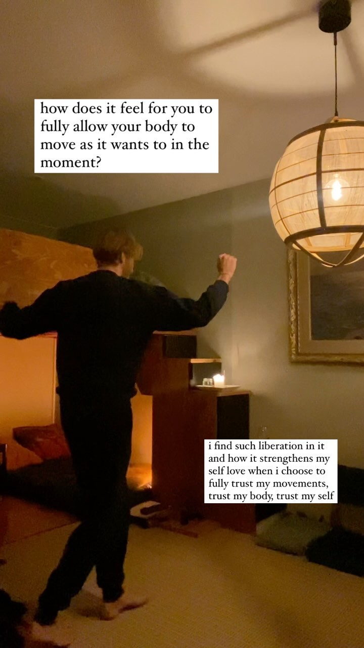 What is self love really?🕊️
For me it’s allowing and it’s trust. Allowing all that I am in the moment; thoughts, body positions, feelings. It is trust that my body knows what it wants.
I’ve found excitement in recent time about being present with where I am. I mean, am I in the heart or in the head. It is becoming clear for me to know now when I’m in the heart and in the body. There is trust, there is awareness about details in sensations, movements and feelings. I find it so much easier to stay true to my self.
I find it so much easier nowadays to be in my body after having cleared the body of trauma and getting to know it properly. Through my breath, through conscious movements, through deep tissue massage, stretching and allowing pain and challenging feelings to make a few of the tools.
✨❤️
It is such a beautiful journey the inner one when we decide to embark upon it and surrender ourselves to trust. Trusting that we know how to heal ourselves and return us to homeostasis, to our balanced version with mind body and spirit.
Stay curious, much love✨
.
.
#innerjourney #dance #bodyawareness #trust #allow #selflove