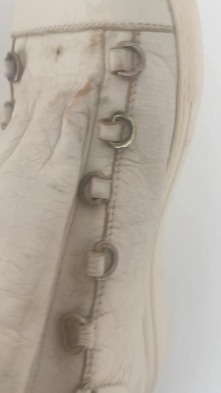 Leather sneaker repair . 🤩🥹.