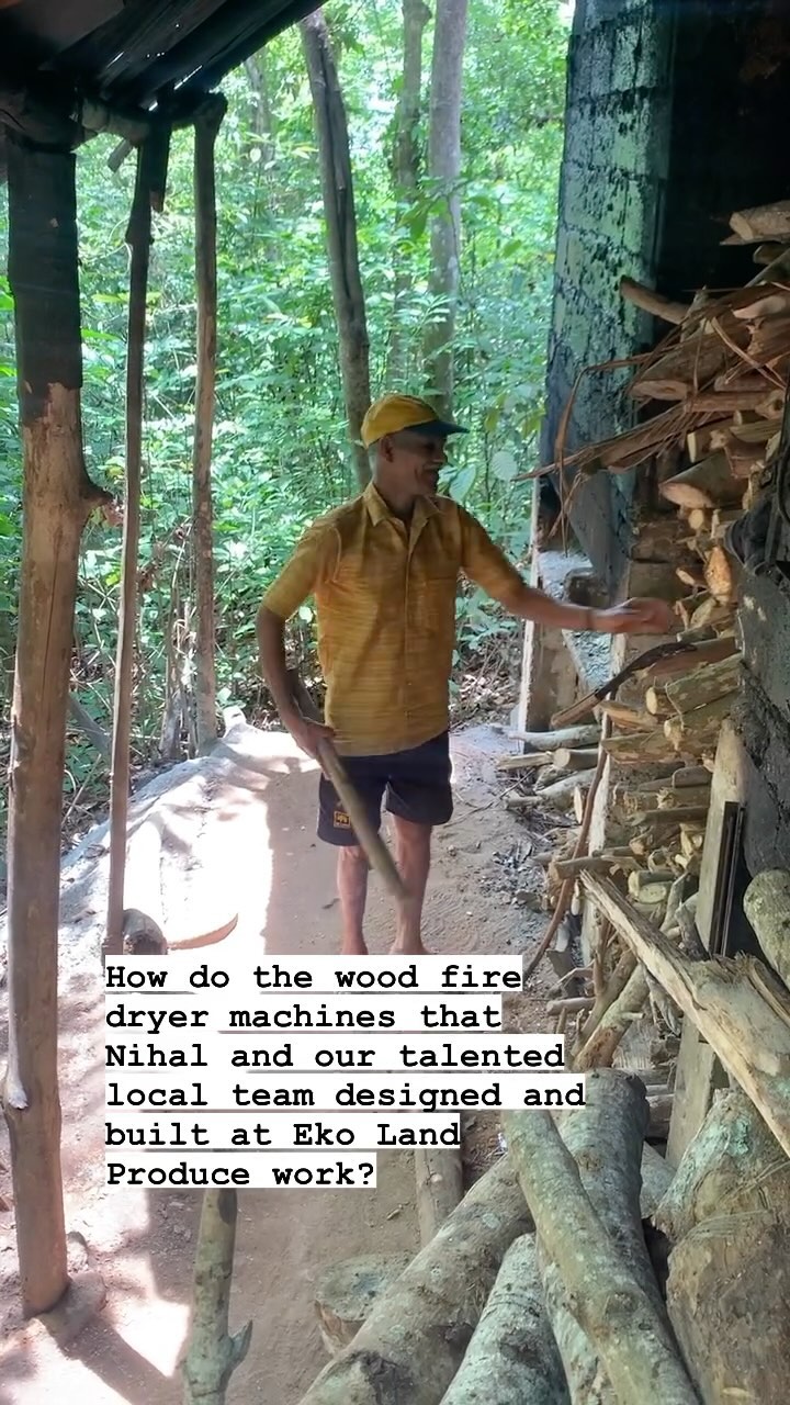 Everybody that knows us knows that Nihal is a bit of a wacky scientist, always dreaming up ideas! Here he is explaining how to the wood fire dryers work that he and some of our fantastic dreamed up just over two years ago!
#ideas #design #create #worktogether #srilanka #spices #creative