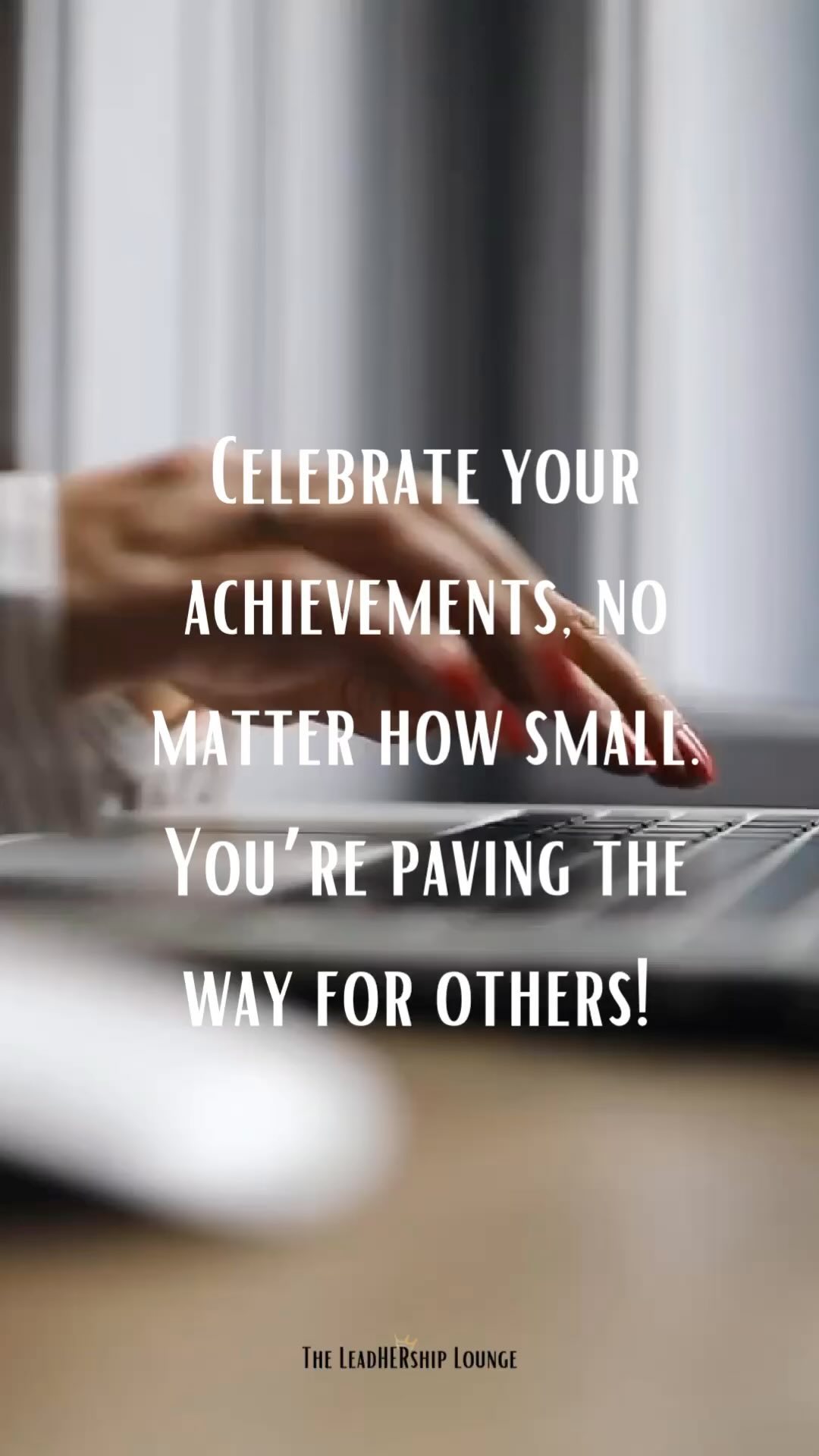 Celebrate your achievements, no matter how small. You’re paving the way for others! 🎉 #WomenEmpowerment #womensupportingwomen #womeninbusiness #womenempoweringwomen #womenleaders #womeninleadership #femaleempowerment #femaleleaders #femaleleadership #leadhership #leadherforward #inspire #womenshistorymonth