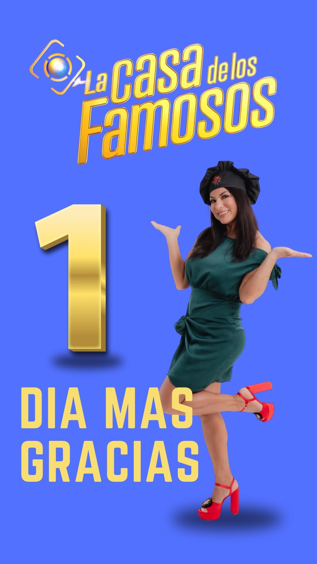 Hace un año estaba barriendo la casa de los famosos!