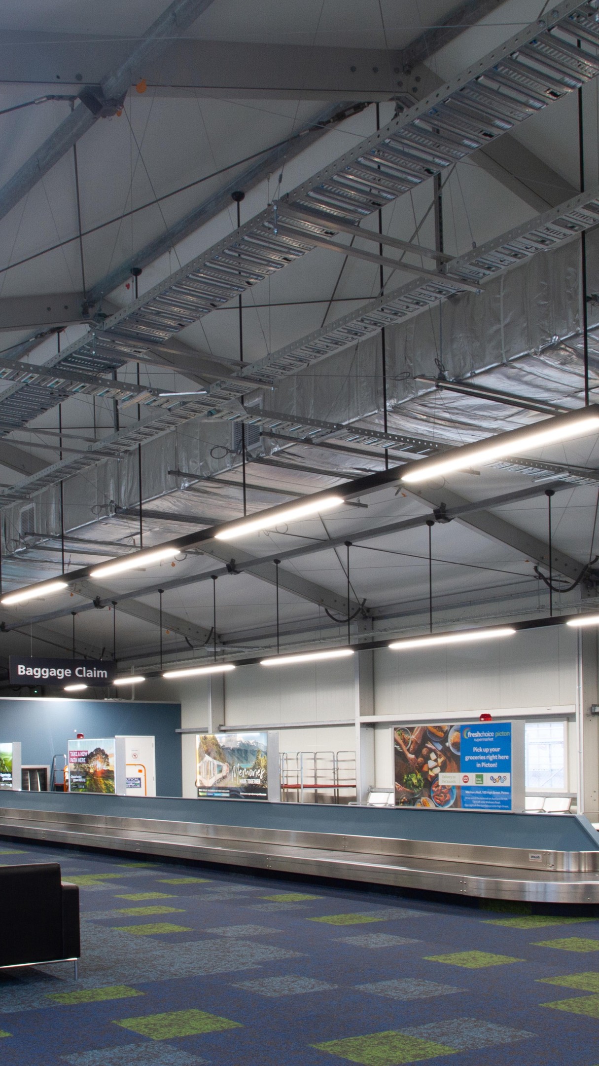 ADDICTED TO LIGHT
ECOPOINT has provided industrial lighting solutions to railway workshops and panel lighting for offices operated by KiwiRail for some time. The relocation of the passenger terminal operated by Interislander in Picton allowed us to demonstrate our ability to design and implement a custom linear lighting solution.
#FOSLightinggroup #ecopoint #customlinearlightingdesign #rodsuspension #seismicprotection