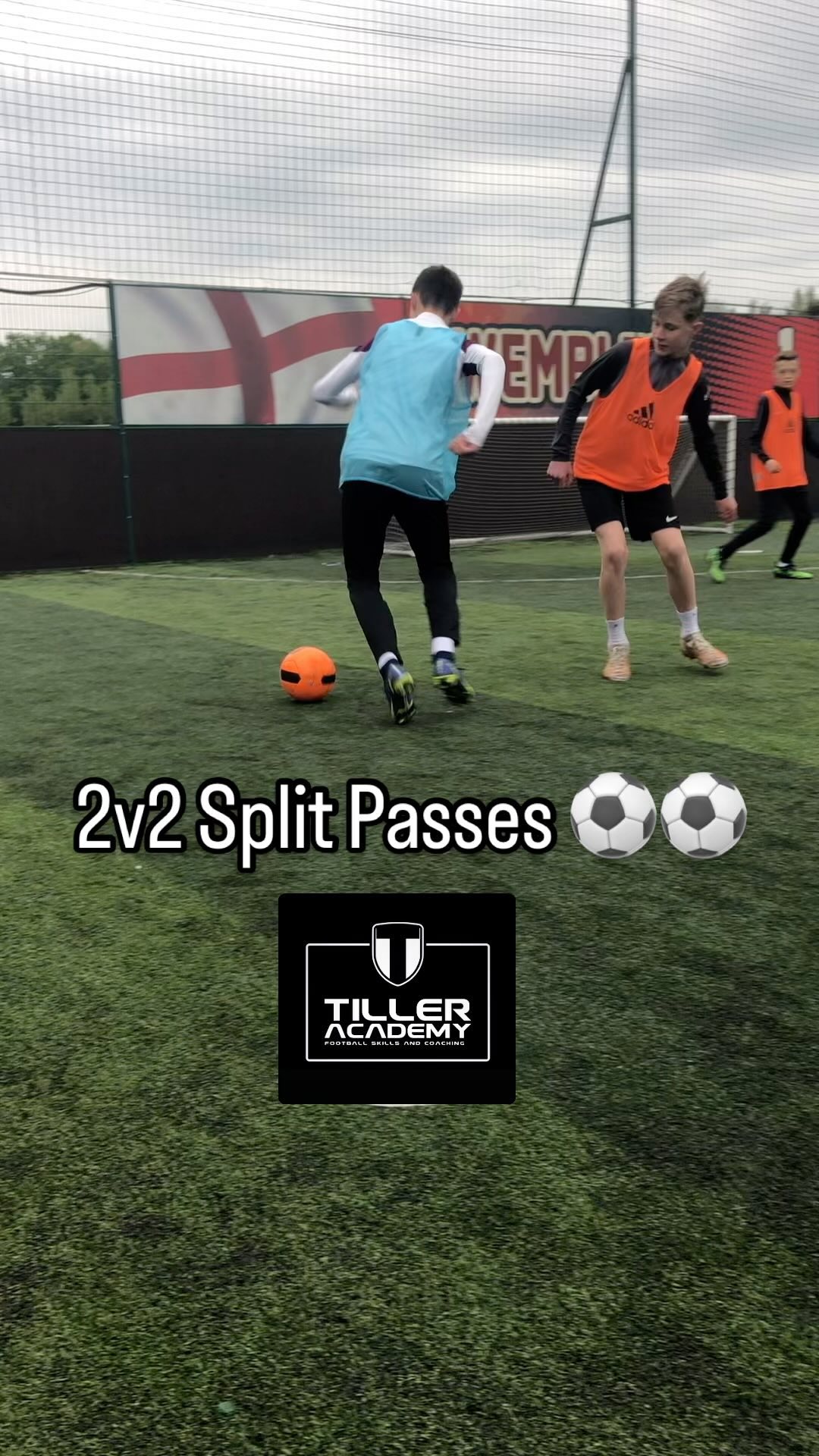 Session topic 2v2 Split Passes
#2v2
#footballdevelopment
#youthfootball
#footballcoaching
#121footballtraining
#surreyfootball
#chessington
#kingston
#tolworth
#newmalden
#epsom
#tilleracademy