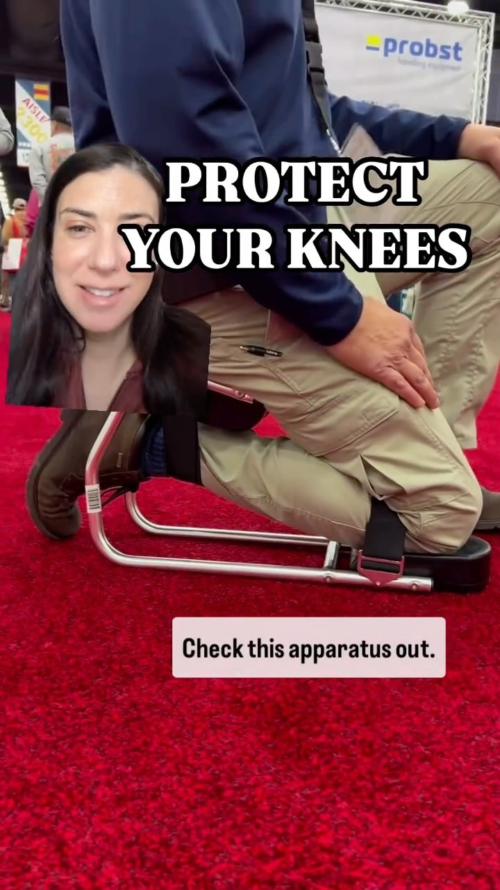 🧎♂️ When getting down on the floor—whether you’re working, cleaning, or playing with kids—using a soft pad under your knees is a game-changer. 🏠👷♀️
It cushions the joint, reduces strain, and helps prevent wear and tear over time. Keeping your knees healthy today means staying active and pain-free for years to come. 💪. Credit: @toolsbydesign + Knee Seat Shown: @probst_handling
Follow me @thenecklady for more health tips
✨ #JointHealth #KneeProtection #StayHealthy