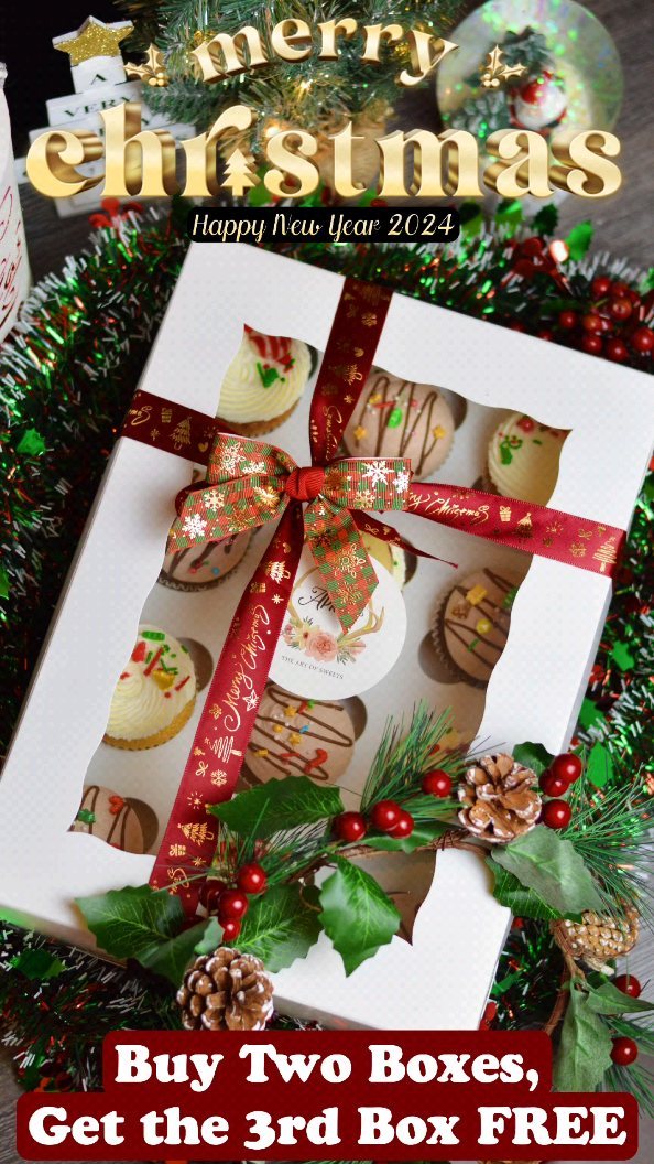 🌟 Gift the Sweetest Memories! 🌟 This holiday season, why settle for ordinary when you can gift extraordinary?
🌟Delight your loved ones and colleagues with the perfect present that combines festive spirit and irresistible flavours!
🎉 Unlock Exclusive Savings: Redeem coupon codes at checkout to enjoy additional discounts and make your gift-giving even more delightful! Hurry, these promo codes expire on December 20, 2023!
Promo codes:
HAPPYHOLIDAYS (Buy two, Get 3rd one FREE)
Redeem at www.APRILSWEETS.com
#ChristmasTreats #HolidayIndulgence #SweetSeasonGreetings #christmascake #giftideas #christmasgifts #APRILSWEETSCanada #HolidayCake #HappyHolidays #holidaycupcakes #vanillacake #chocolatefrosting #holidaytreats #toronto #cakery #RichmondHill #cakeshop