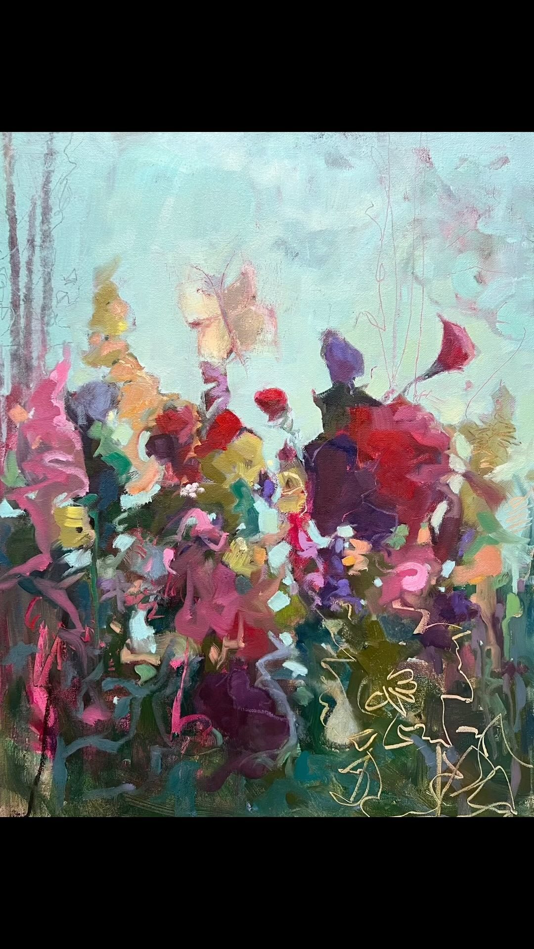 I have been experimenting with intuitive painting and loving it! It is so exciting to have this most recent piece, Metamorphosis, included in the Limitless Exhibition online at the Federation Gallery in Vancouver. #bcartist#westcoastartist#butterfly #metmorphosis #intuitivepainting#abstractpainting #abstractartwork