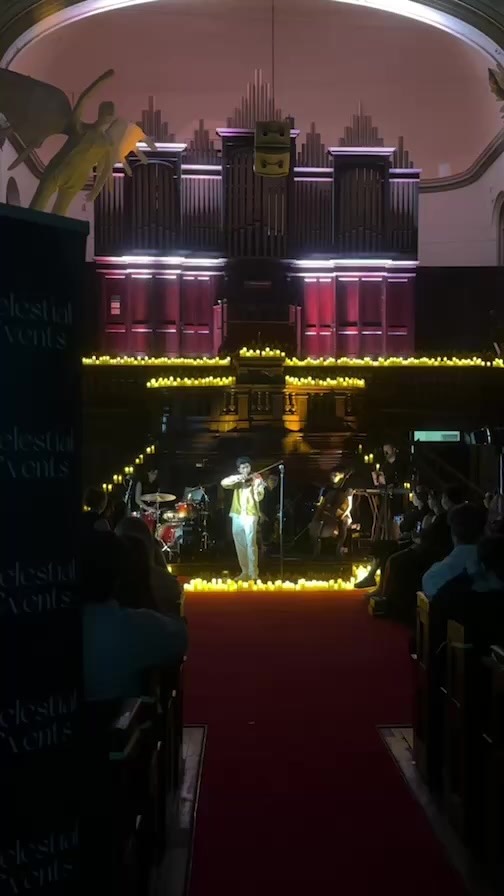 That time I decided to host a candlelight violin concert with global phenomenon violinist @joelsvnny ♥️